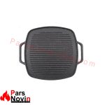 تابه گریل چدنی درب دار پارس نوین مدل PEG2 Plus - Image 2